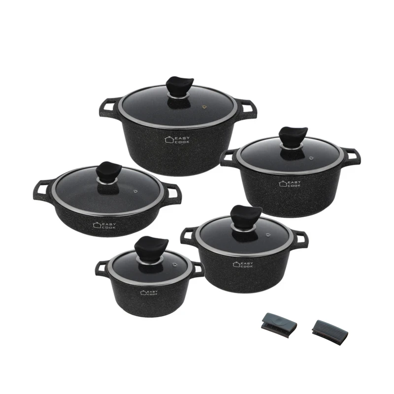 سرویس قابلمه چدن گرانیتی ایزی کوک